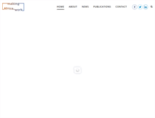 Tablet Screenshot of makingafricawork.org